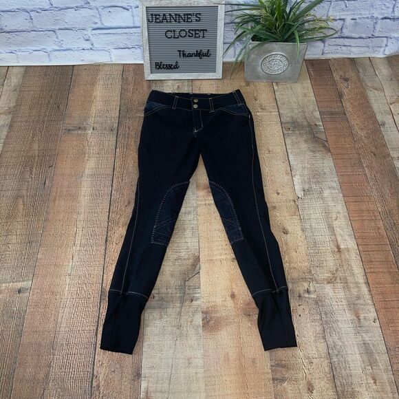 Girls Equine Couture Riding Pants - Picture 3 of 10